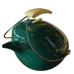 Tea Kettle Atomic Modern