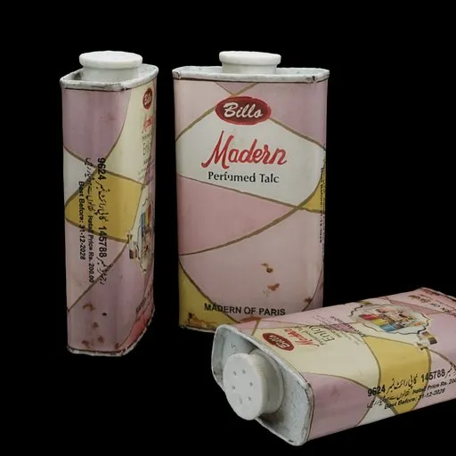 Perfumed Talc Tin
