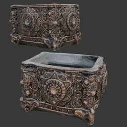 Ornate Decorated vase