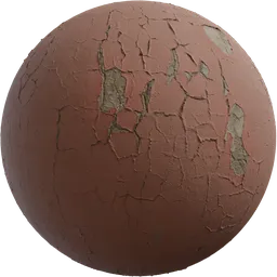 Peeling Painted Wall