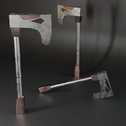 MK Axe lowpoly-004