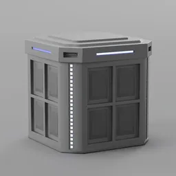Small Storage Box Prop