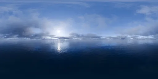 Daytime Ocean Blue