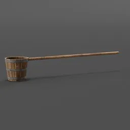 Brewer bucket with stick