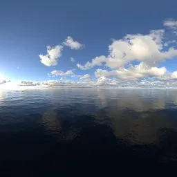 Sunset cloud yellow light