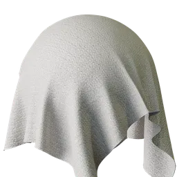 Plain Grey Chenille