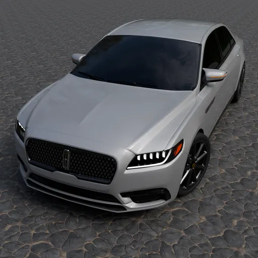 Lincoln Continental(Rigged)