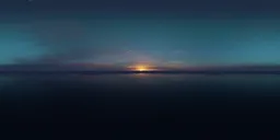 Night Twilight Aerial Landscape