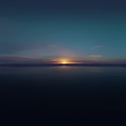 Night Twilight Aerial Landscape