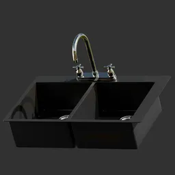 Sink S71 S711-F765  CR BK