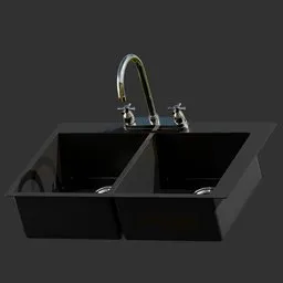Sink S71 S711-F765  CR BK
