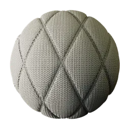 Diamond Quilted Knit Fabric