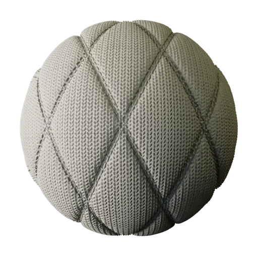 Diamond Quilted Knit Fabric