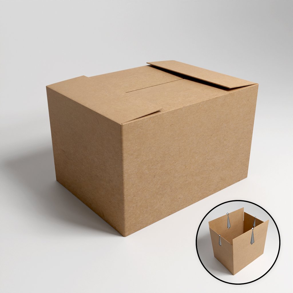 BlenderKit Download the Cardboard box model