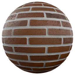 Dark Brown Painted Brick Wall