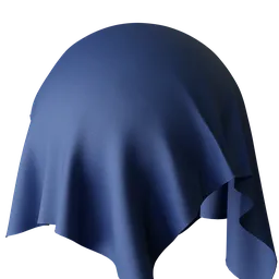 Plain Blue Flat