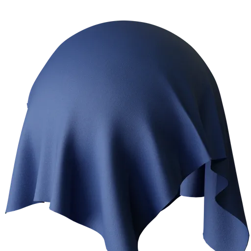 Plain Blue Flat