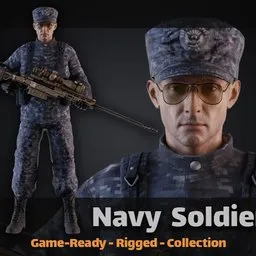 Navy sailor military character