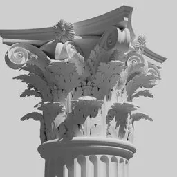 Corinthian order - Column