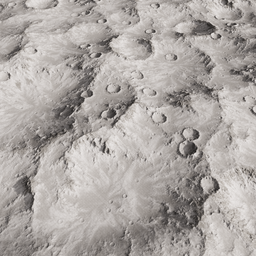 Moon Surface tileable Terrain v3