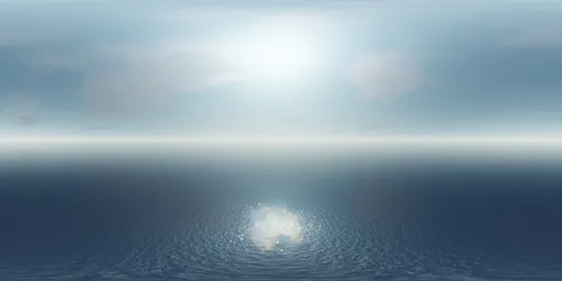 Bright Midday Ocean Sky HDRI