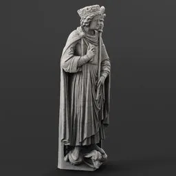 statue of King Solomon