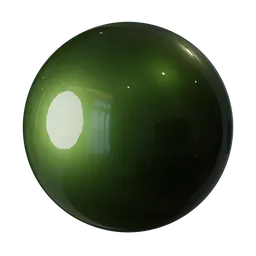 Green Car Paint