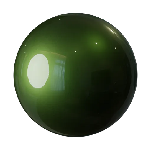 Green Car Paint