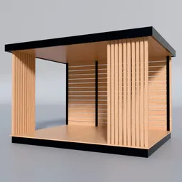 Modern Wooden Pavilion