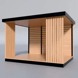 Modern Wooden Pavilion