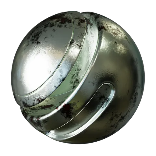 High-quality PBR rusty metal texture for 3D modeling in Blender, featuring realistic aging and corrosion effects.