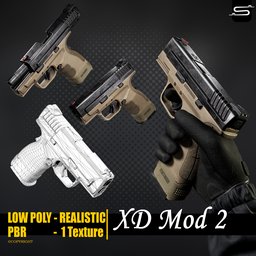 XD Mod.2-3 Sub Compact Model 9mm