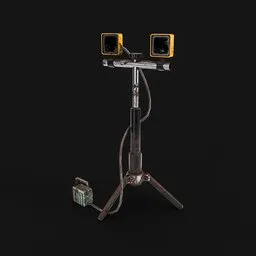 Light Tower on a tripod