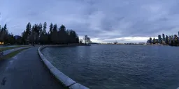 Overcast Sunrise Sky in Vancouver City