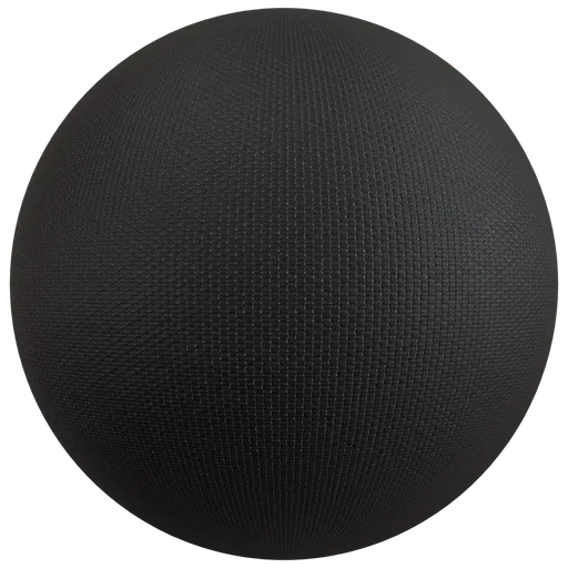 Black Fabric PBR Material