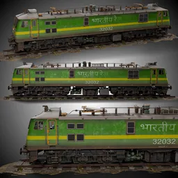 Indian WAP-7 Electric Locomotive