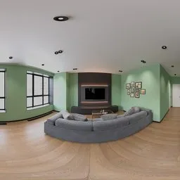 Modern Cozy Living Room