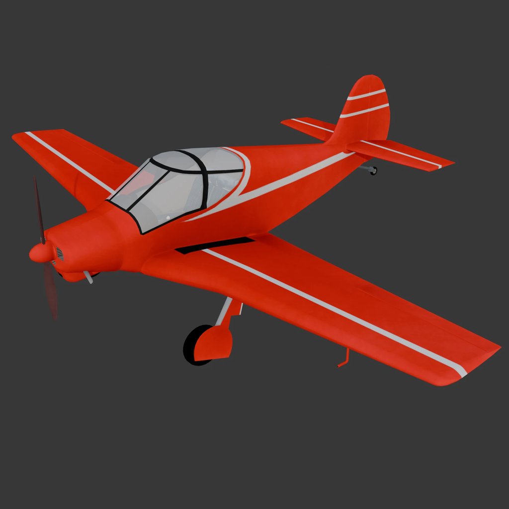 CAB GY-30 Supercab | Airplane models | BlenderKit