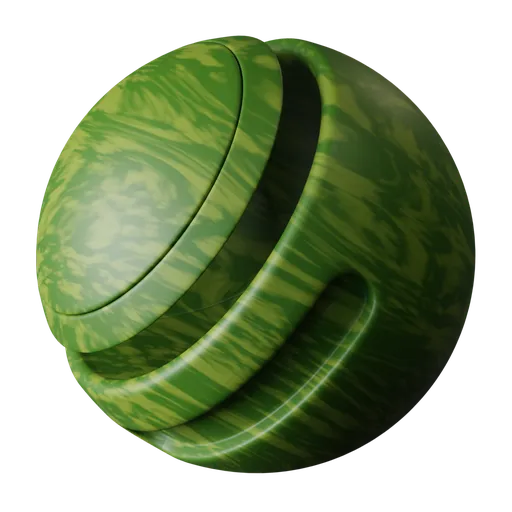 Stylized Dark Leaf