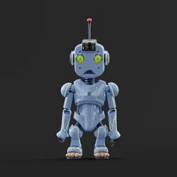 Rigged Robot
