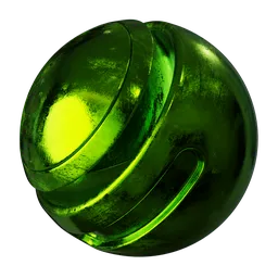 Metal Old Green Anodised