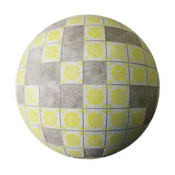 Damaged tiles