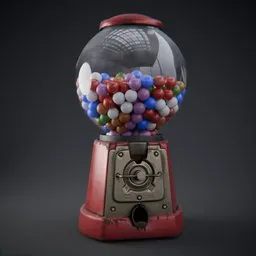 1930s Vintage Gumball Machine