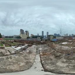 Construction site mud