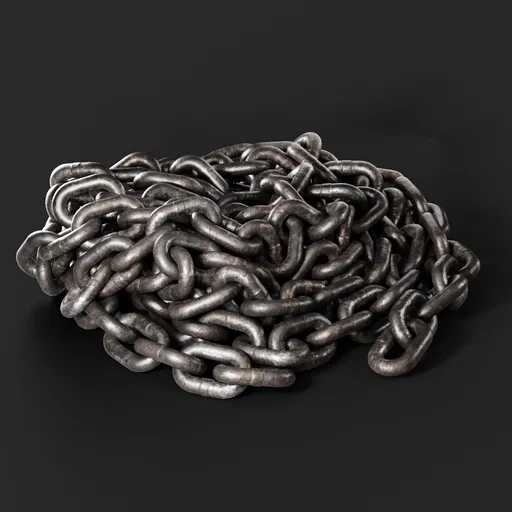 Rusty Iron Chain