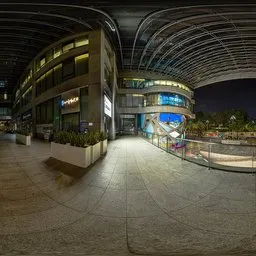 Corridor at night