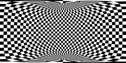 Black & White Checker Sphere