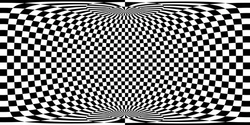 Black & White Checker Sphere