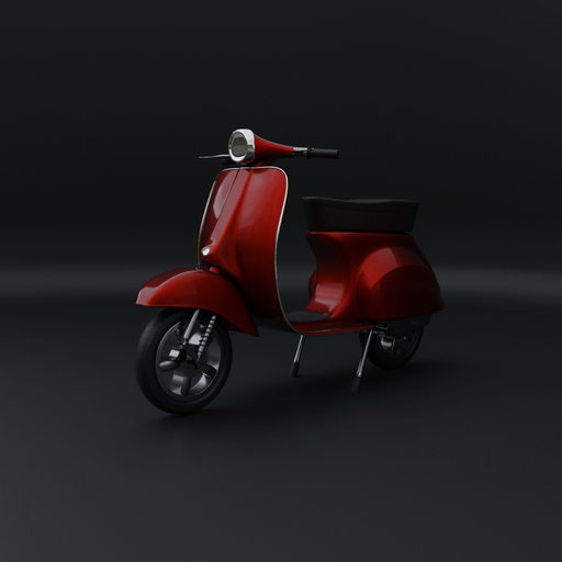 Vespa scooter bike