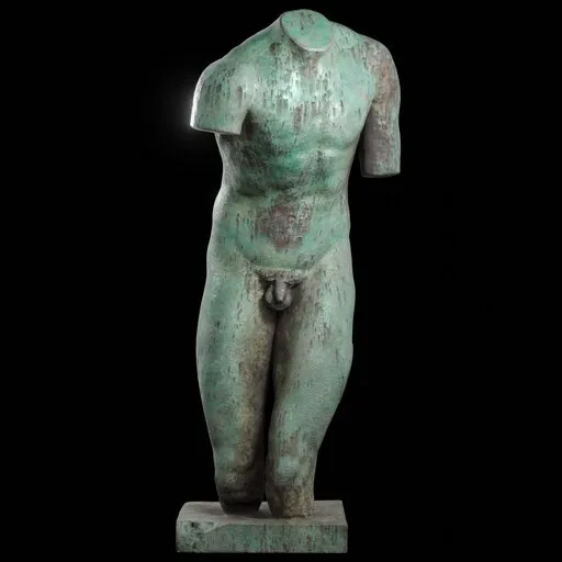 statue of Vs The-valentini-torso